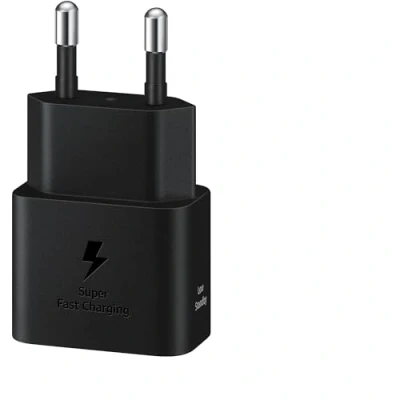 Bild av Samsung Snabbladdare USB C 25W + Kabel Svart