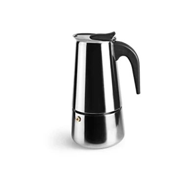Bild av IBILI Moka espressomaskin, rostfritt stål, lämplig för induktion, 2 koppar, 100 ml
