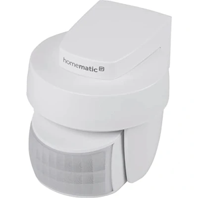 Bild av Homematic IP Smart Home rörelsedetektor med skymningssensor utomhus, tillbehör för ditt Home, rörelsedetektering, växlar ljus, spara energi, 156203A0