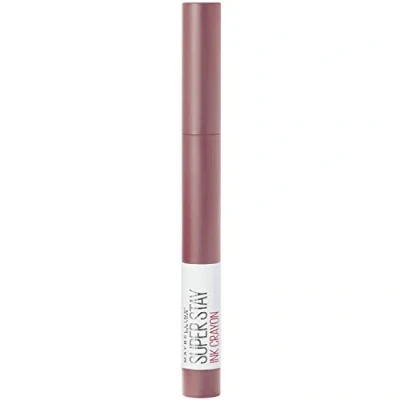 Bild av Maybelline New York läppstift, Super Stay Ink Crayon, matt och långvarig, nr 15 Lead The Way, 1,5 g