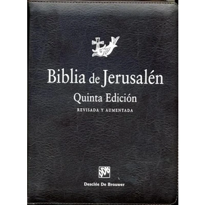 Bild av Biblia de Jerusalén: 5ª edición Manual totalmente revisada Modelo con cremallera