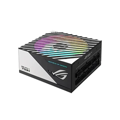 Bild av ASUS ROG Loki SFX L 750 W platina (full modulär strömförsörjning, 80+, Lambda A certifierad, 120 mm PWM ARGB fläkt, Aura Sync, ATX 3.0 kompatibel, PCIe 5.0 redo)