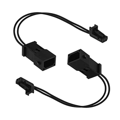 Bild av 2 st bilinredning ljus kabelsele anslutning stift interiör vävledningar plugg 15 cm 0,5 mm² tråd 893971992 4B0971832 kompatibel med A3 A4 A5 A6 A8 Q5 Q7