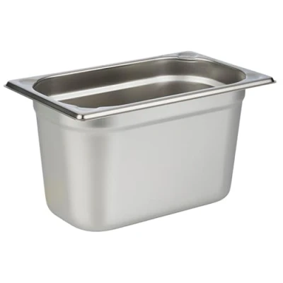 Bild av APS 81406 GN 1/4 behållare, rostfritt stål Gastronormbehållare, mått 265 x 160 mm/höjd 155 mm/volym 4,0 liter