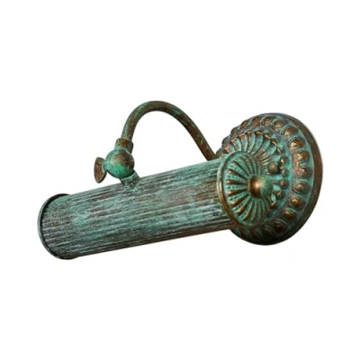Bild av Lindby Vägglampa, vägglampa inomhus &#039;Beno&#039; (antik) i Brun av metaller för vardagsrum/matsal (1 lamor, E14) Tavelbelysning, väggspot, väggbelysning, sovrum/vardagsrum