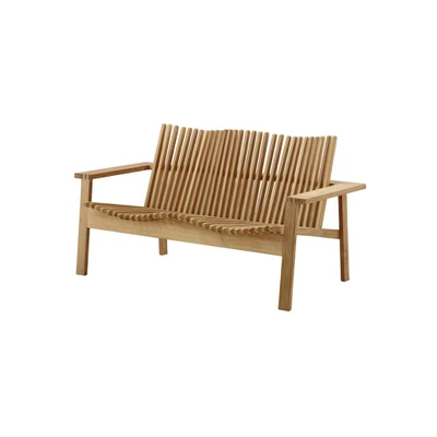 Bild av Cane line Amaze 2 seater Soffa Teak B: 145 x D: 82 H: 77 SH: 38 cm