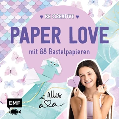Bild av Be creative Paper Love mit Alles Ava: Easy DIY Projekte 88 ava tastischen Bastelpapieren zum Sofort Loslegen