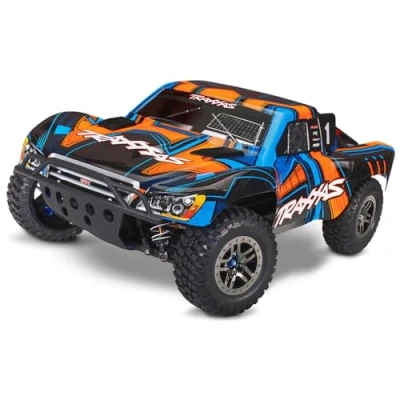 Bild av TRAXXAS Slash 4 x orange RTR Clipless VXL Ultimate utan batteri/laddare 1/10 kort course SC, 68277 ORNG