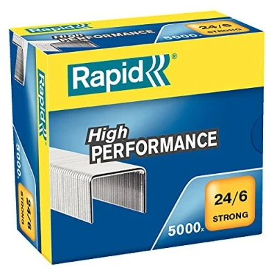 Bild av Rapid häftklamrar (24/6 mm, stark, förzinkad) 5 000 stycken