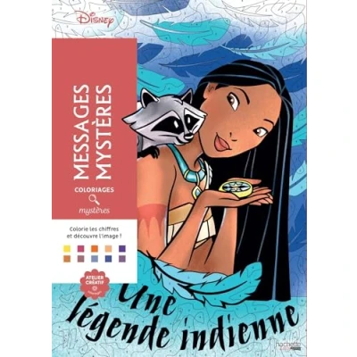Bild av Coloriages mystères Disney Messages
