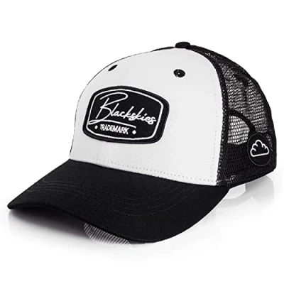 Bild av Blackskies Razor Baseball Keps, Storlek: One Size, Schwarz/weiß