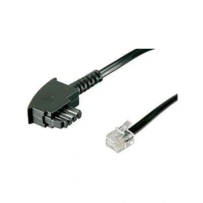 Bild av Pro TAE F cable (Internatinal pin out) 4 Svart 6 meter