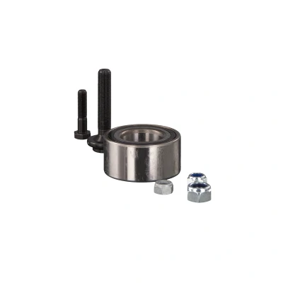 Bild av FEBI BILSTEIN 03625 Kit de roulements roue avec écrou, vis 75 Roulement à billes contact oblique AUDI: 80 B4 Berline, B3, Avant