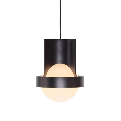 Bild av Tala pendellampa Loop Large, aluminium, LED glob, mörkgrå