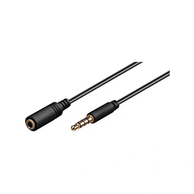 Bild av Pro MiniJack 3.5mm Ext. 4P Bk 5m
