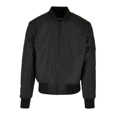 Bild av Urban Classics Basic Bomberjacka, Storlek: Small, Black