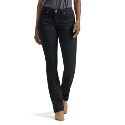 Bild av Lee Flex Motion Regular Fit Bootcut Jeans för kvinnor, svart, 46 kort