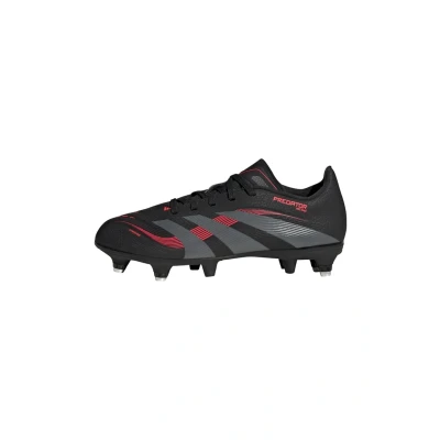 Bild av adidas Unisex Barn PREDATOR LEAGUE Soft Ground Football boots Kids, core black/grey four/lucid red, 36 EU