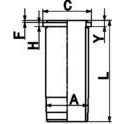 Bild av Cylinderhylsa KOLBENSCHMIDT 89578110