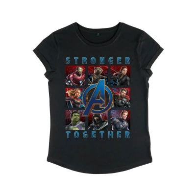 Bild av Marvel AVENGERS: Endgame Boxes FULL OF Avengers Tshirt med print, Storlek: Medium, Black