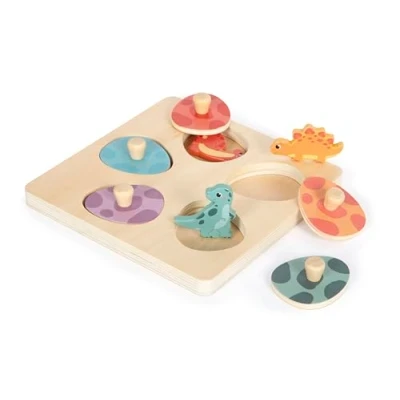 Bild av small foot 100% certifierat FSC® Dinos Memories och Memory, 6 pusselbitar, från 12 månader