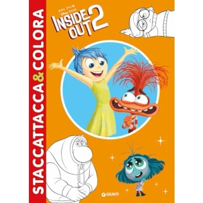 Bild av Inside Out 2. Staccattacca &amp; colora. Con adesivi. Ediz. a colori