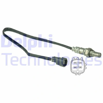 Bild av DELPHI ES20512 12B1 Sonde lambda planaire, chauffé SUBARU: Legacy 3, Outback II