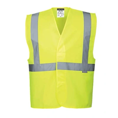 Bild av Portwest C470 Hi Vis Två Band och Brace Väst, Regelbunden, Storlek 4XL/5XL, Gul