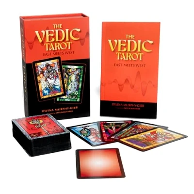 Bild av The Vedic Tarot: East Meets West (Tarot Deck and Guidebook, Box Set)
