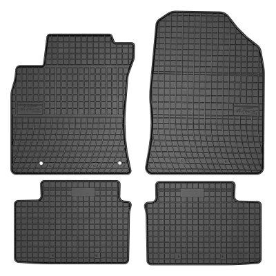 Bild av FROGUM 402119 Ensemble de tapis sol Caoutchouc avant et arrière 4 noir KIA: Ceed III 3/5 portes
