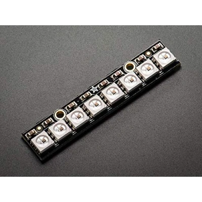 Bild av NeoPixel Stick 8 x WS2812 5050 RGB LED med integrerade drivrutiner