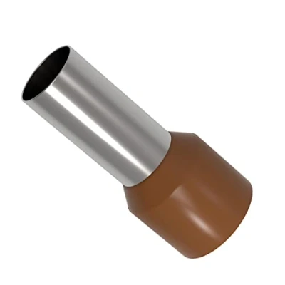 Bild av AUPROTEC Trådhylsor från 0,34 50 mm2 isolerade 10 1 000 stycken urval stycken, 25 brun)