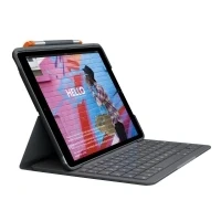 Bild av Logitech Slim Folio Cover Apple iPad 2022 Grå Qwerty