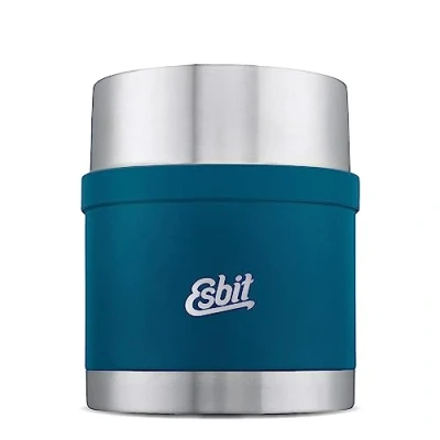 Bild av Esbit termobehållare sculptor för mat varmhållningsbehållare 500 ml i Polar Blue tillverkad av rostfritt stål varm och kall
