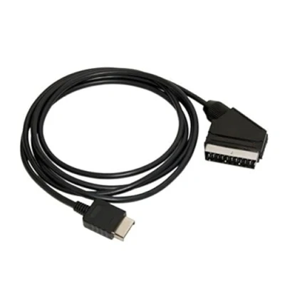 Bild av OSTENT Real RGB Scart Cable Cord TV AV Lead for Sony PS1 PS2 PS3 Slim PAL Console