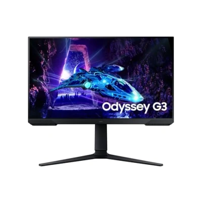 Bild av Samsung Odyssey G30D Full HD spelskärm, 27 tum, skärm med VA panel, 1 920 x 080 pixlar, uppdateringsfrekvens 180 Hz, svarstid ms (MPRT), AMD FreeSync, HDR10, LS27DG300EUXEN