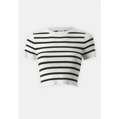 Bild av JDY Cirkeline CROP NOOS Tshirt bas, Storlek: XS, Cloud dancer/black