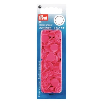 Bild av Tryckknappar Color Snaps 23 hallon Prym röd
