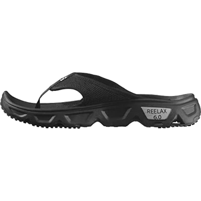 Bild av Salomon Reelax Break 6.0 Vandringssandaler, Storlek: 48, Black/alloy Textil