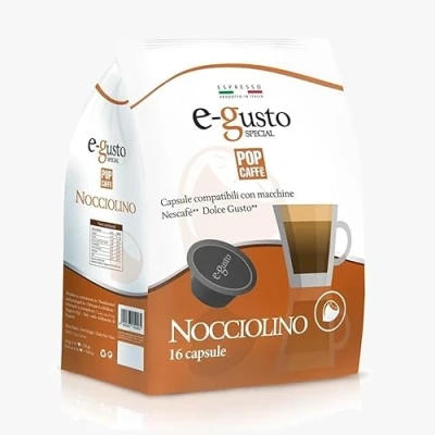 Bild av NESCAFE DOLCE GUSTO KAFFEE POP KOMPATIBLA CAPPUCCINO HAZELNUT KAPSULES