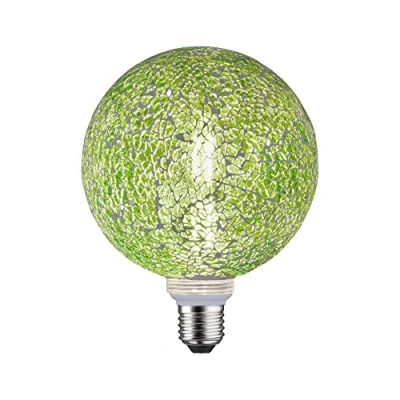 Bild av Paulmann 28747 LED lampa Miracle Mosaic Edition Globe E27 230V 470lm 5W 2700K Grön dimbar Lampor Glödlampor