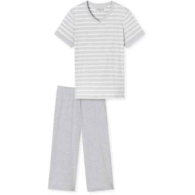 Bild av Schiesser SET Pyjamas, Storlek: 36, Silbergrau mel.