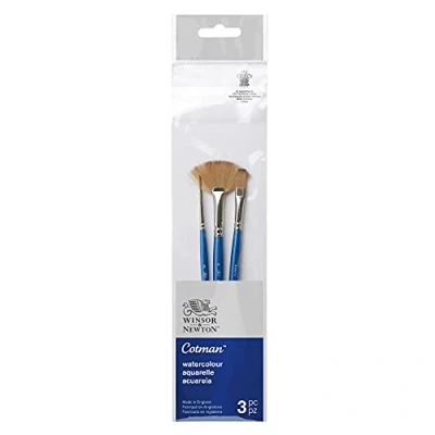 Bild av Cotman brush set short handle round 3pcs ass.