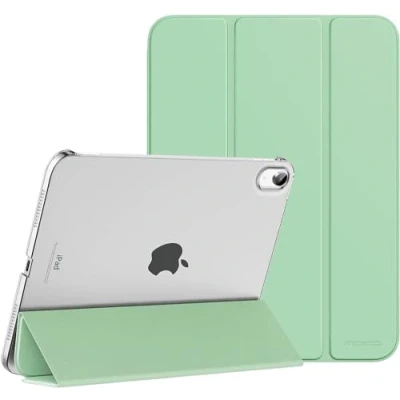 Bild av MoKo Case for iPad 10th Generation 2022, Slim Stand Hard Back Shell Smart Cover 10.9 Inch with Auto Wake/Sleep, Green