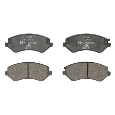 Bild av ATE 13.0460 2899.2 Jeu de plaquettes frein avec indicateur d&#039;usure tôle anti bruit CHRYSLER: Voyager 4, Grand IV, JEEP: Cherokee III