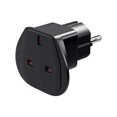 Bild av Goobay 94271 reseadapter, brittisk uttag &gt; säkerhetskontakt (typ F, CEE 7/7)