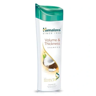 Bild av Himalaya Volume and Thickness Shampoo med kokosolja, ger volym, synligt tjockt och studsande hår, 400 ml