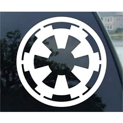 Bild av Star Wars dekal Galactic Empire lastbil fönsterklistermärke