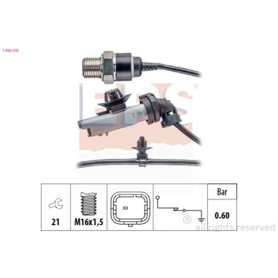 Bild av FACET 7.0199 Sonde De Pression d&#039;Huile M16x1,5 1 Made in Italy OE Equivalent PEUGEOT: 308 I 3/5 portes, 207 508 SW