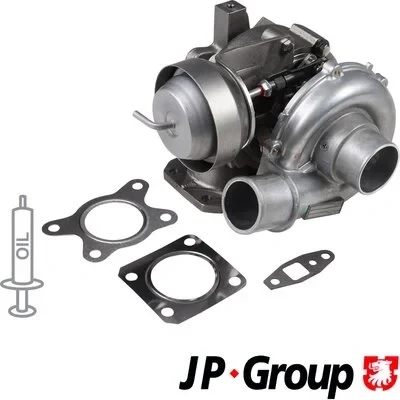 Bild av JP GROUP 1517400800 Turbocompresseur à gaz d&#039;échappement y compris Jeu de joints d’étanchéité FORD: Ranger Mk2